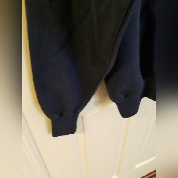 Vintage Beautiful Out of This World Grandma Embroidered Sweatshirt Navy Size XL - Picture 7 of 13